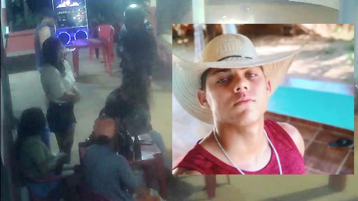 Com filho recém-nascido no colo, homem é executado em bar