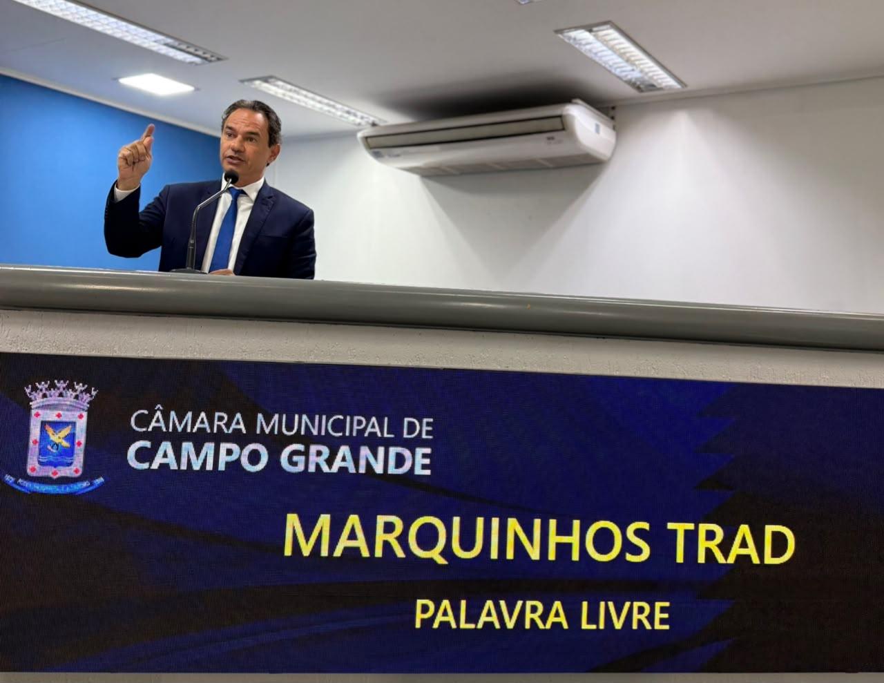 Marquinhos Trad alerta para possível conflito de funções entre licitação e execução de obras públicas