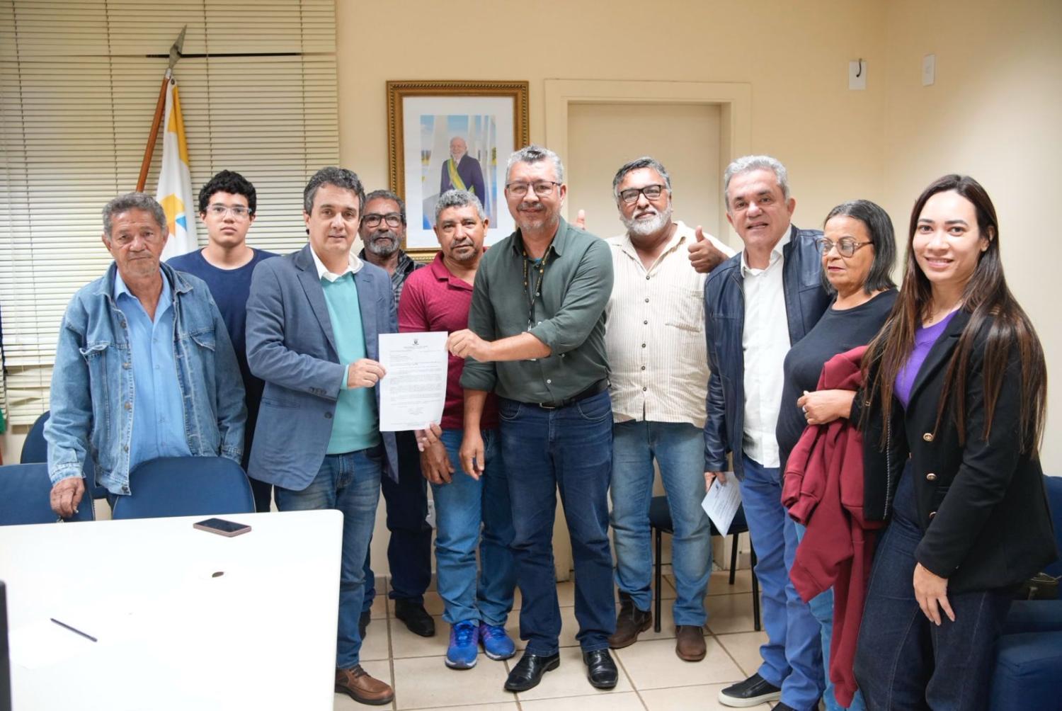 Landmark e Vander buscam tirar assentamentos da invisibilidade com implantação de CEP no Assentamento Conquista