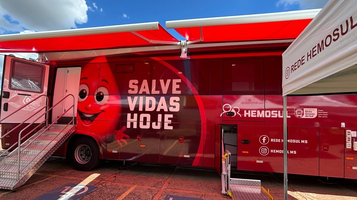 Campanha por doação de sangue, Junho Vermelho começa no Pátio