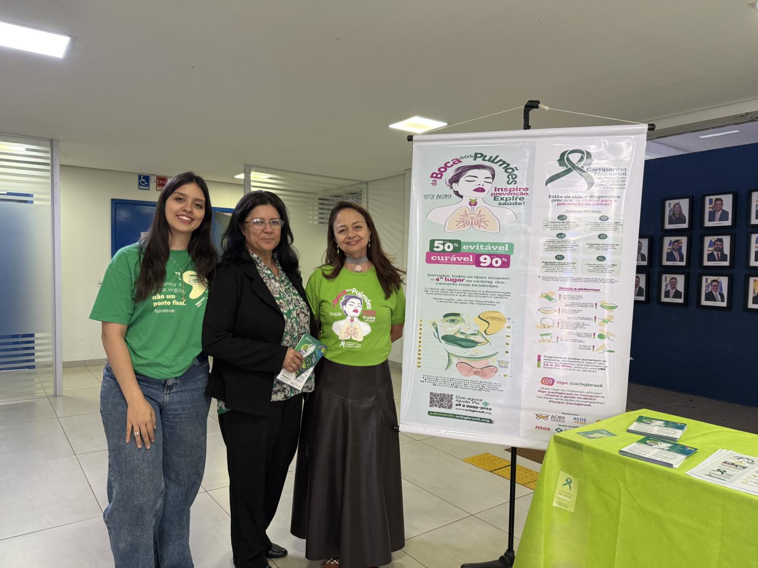 Com apoio do vereador Professor Juari, seminário reforça a importância do diagnóstico precoce do Câncer de Cabeça e Pescoço