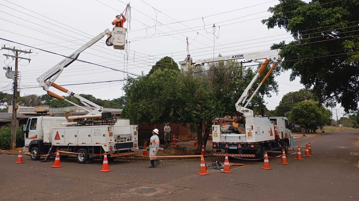 Energisa prepara rede elétrica para enfrentar eventos climáticos severos