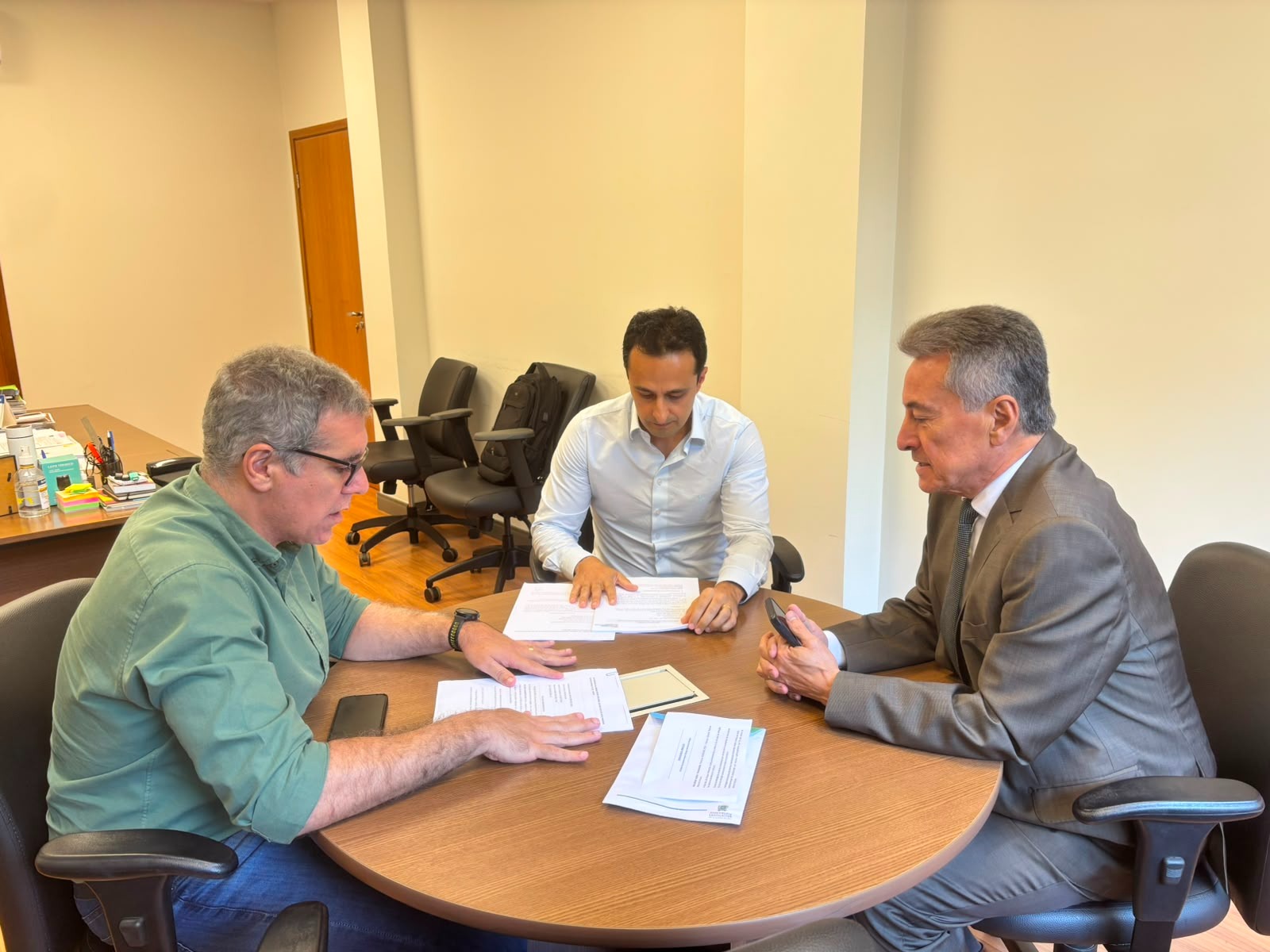Hashioka reforça parceria com Imasul em prol da agenda ambiental de Mato Grosso do Sul