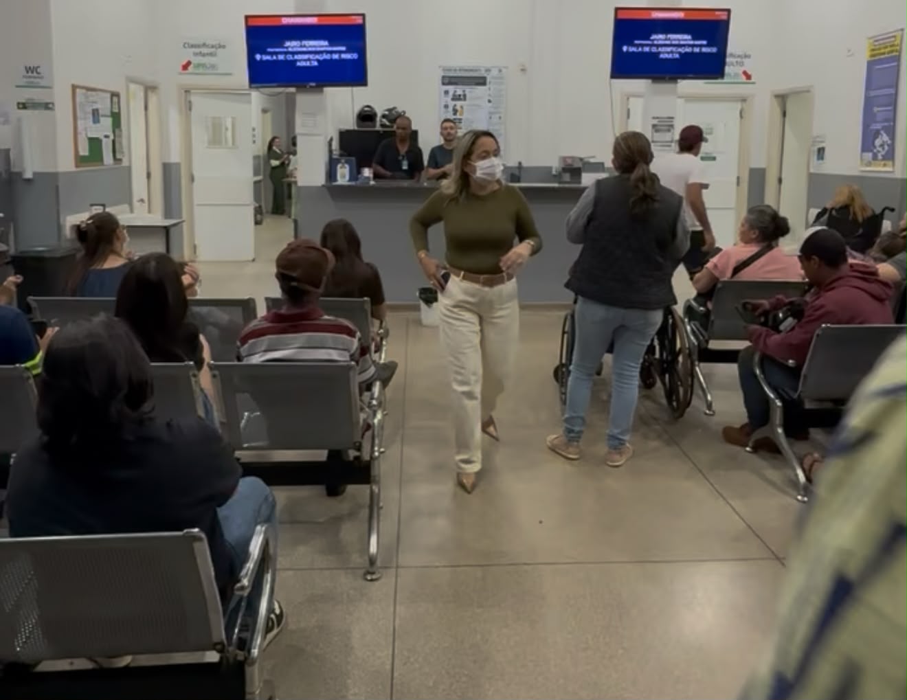 Lia Nogueira atua para aliviar superlotação na UPA de Dourados