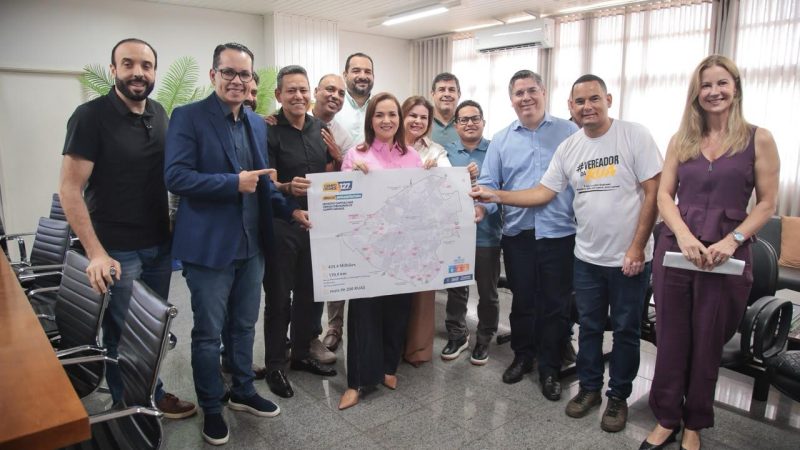 Professor Juari participa de reunião sobre expansão das obras de infraestrutura em Campo Grande
