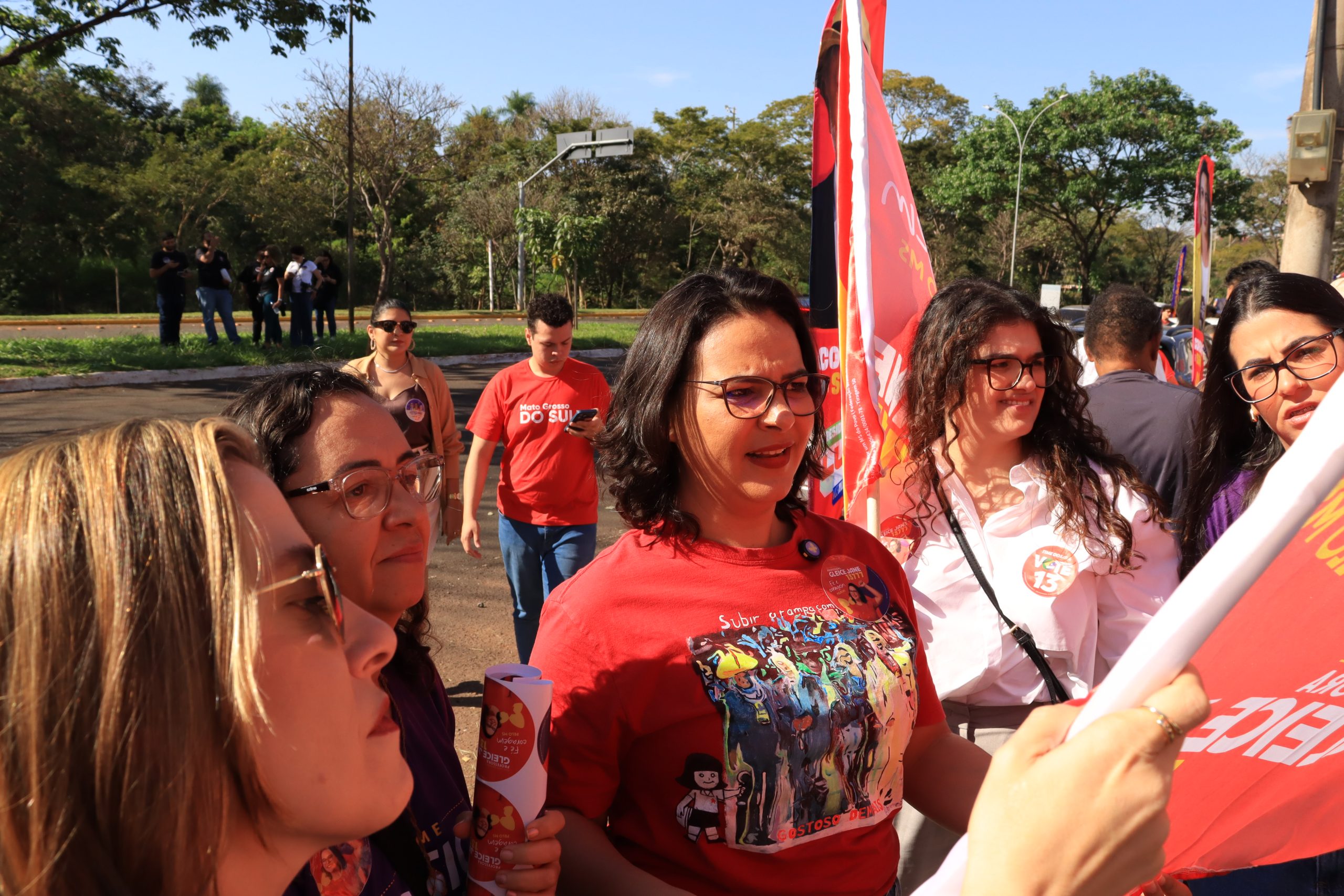 Professora Gleice Jane inicia campanha à reeleição e reafirma compromisso com a defesa da educação, das mulheres e dos trabalhadores