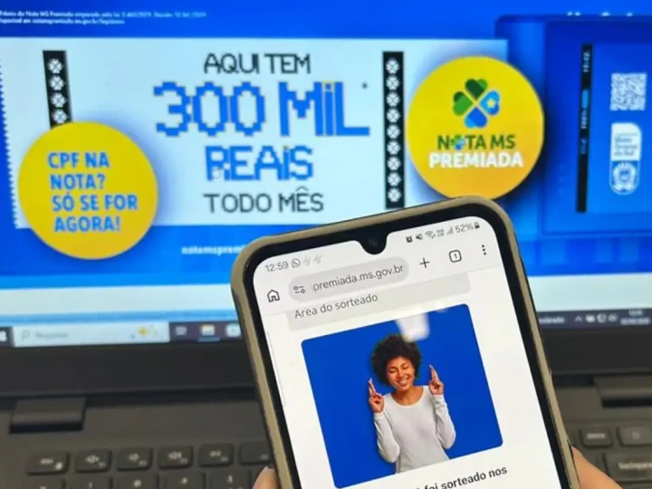 Nota Premiada: consumidor leva sozinho R$ 100 mil em MS