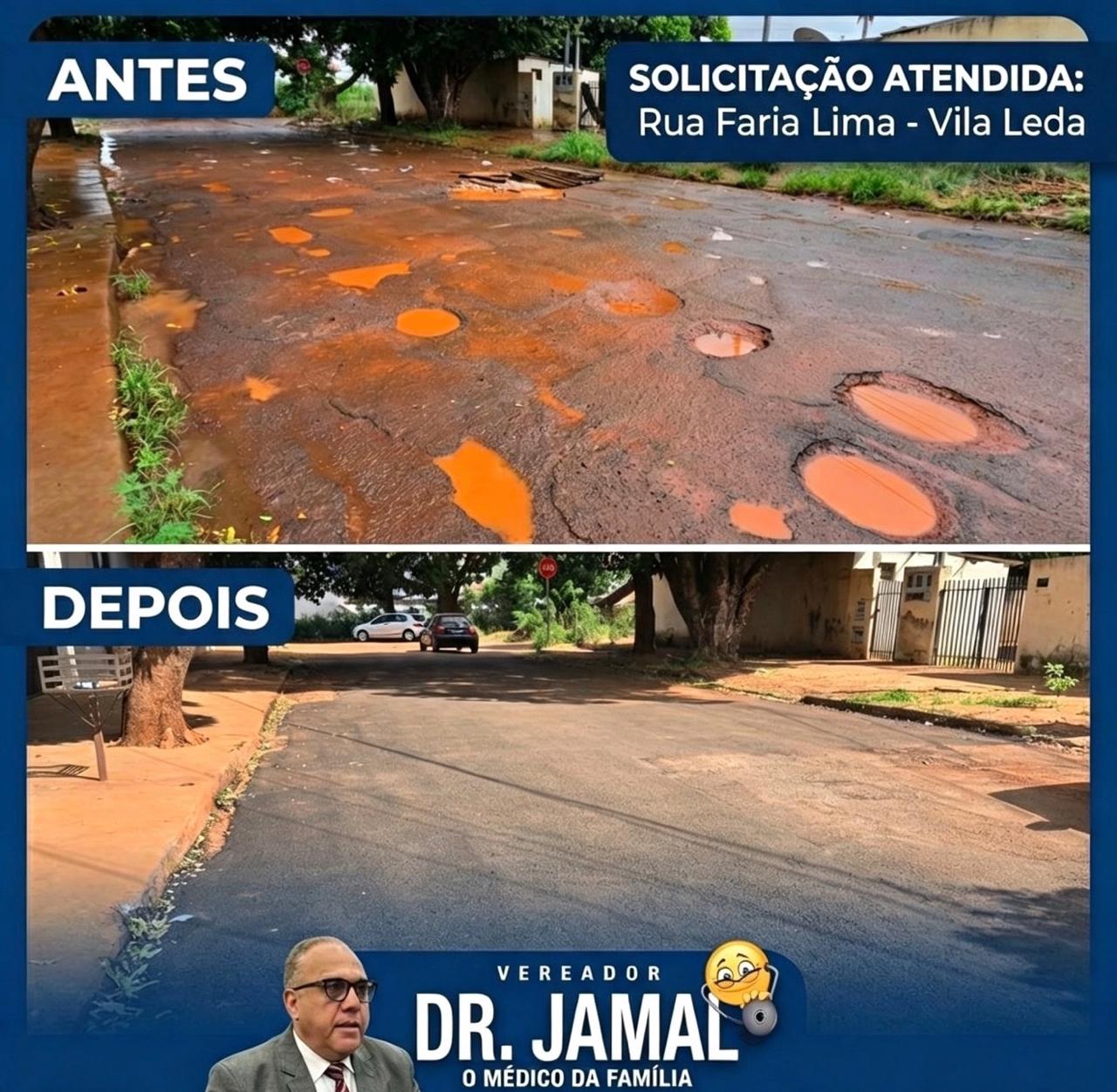 Mais uma Demanda Atendida pelo Vereador Dr. Jamal