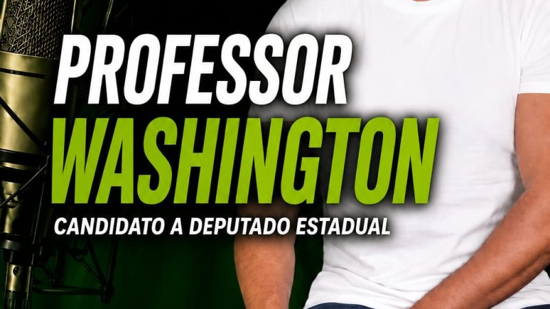 Fiscalização Firme, Educação e Saúde: Professor Washington Apresenta Propostas para Deputado Estadual