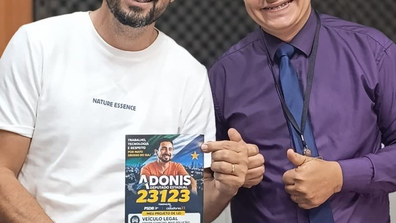 Candidato Adonis Apresenta Projetos em Saúde, Educação e Mobilidade