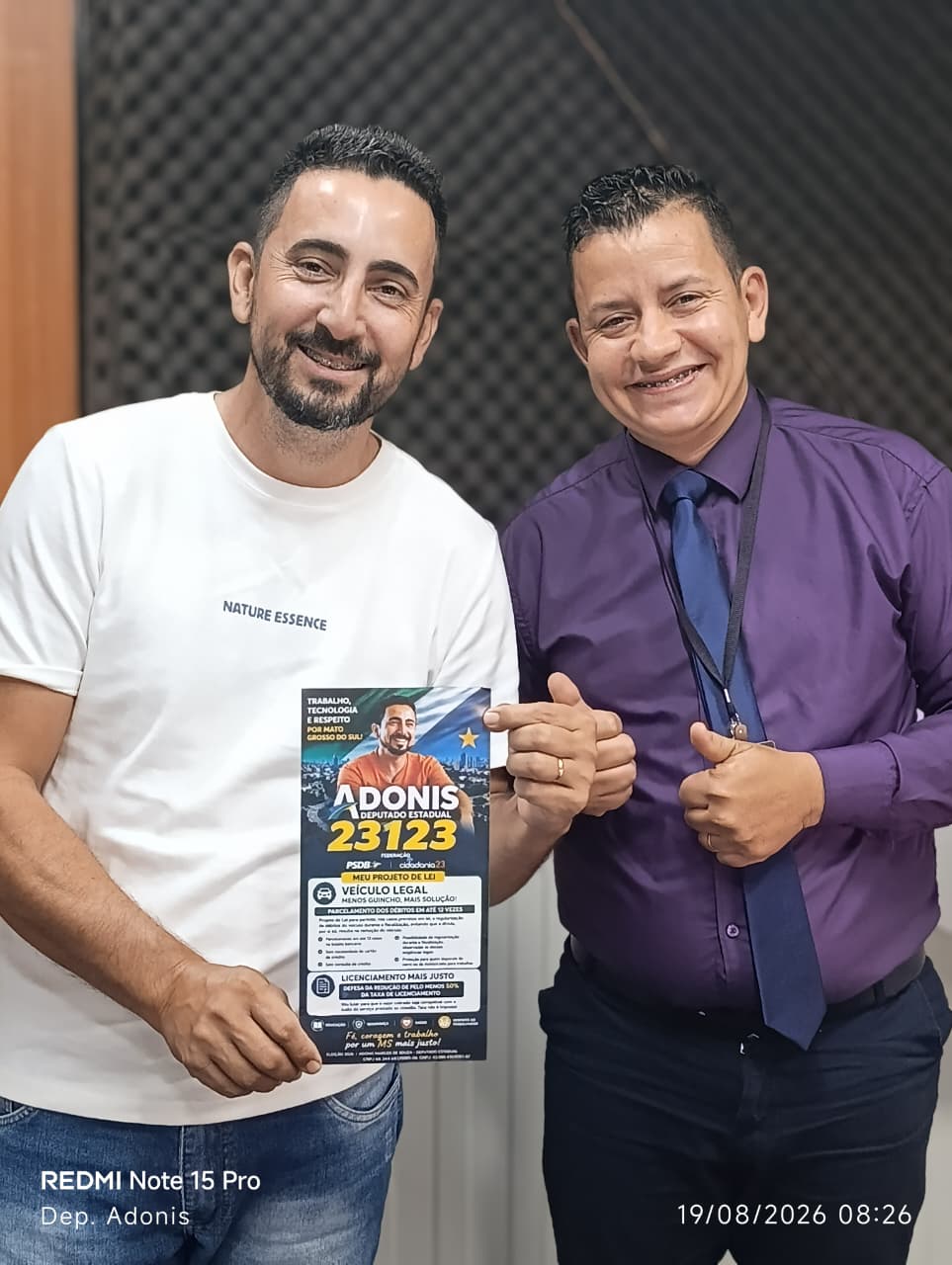 Candidato Adonis Apresenta Projetos em Saúde, Educação e Mobilidade